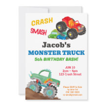 Camion Crash Smash Monster Anniversaire Bash