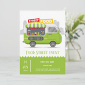 Invitation Camion d'alimentation (Debout devant)