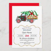 Invitation Camion de Christma (Devant / Derrière)