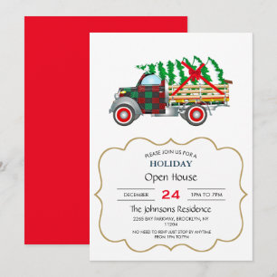 Invitation Camion de Christma