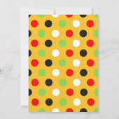 Invitation Camion de construction de fête d'anniversaire (Dos)