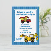 Invitation Camion de loisirs de construction Camboie (Debout devant)