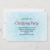 Invitation Camion de Noël avec la fête des animaux mignons (Dos)