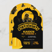 Invitation Camion de vidange (Devant / Derrière)