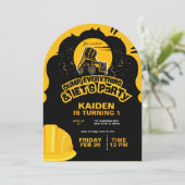 Invitation Camion de vidange (Debout devant)