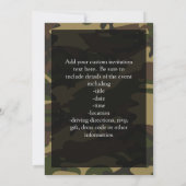 Invitation Camion vert Dusty (Dos)