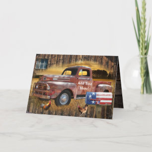 Invitation Camion vintage Camion Camion Camion Antique