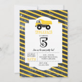 Invitation Camions de construction de camions de pompage Anni (Devant)