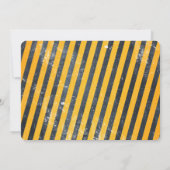 Invitation Camions de construction Machines lourdes Photo Ann (Dos)