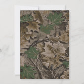 Invitation Camo de navigation rose 3,5x6 (Dos)