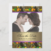 Invitation Camo Save the Date Photo (Devant)