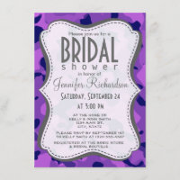 Camo violet de raisin ; Camouflage