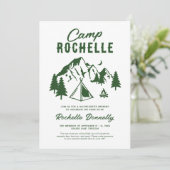 Invitation Camp Bach Enterrement de Vie de Célibataire Campin (Debout devant)