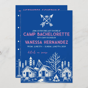 Invitation Camp Bachelorette