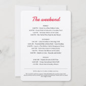 Invitation Camp Bachelorette Bold Retro Mountain Mariage (Dos)