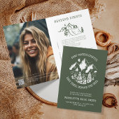 Invitation Camp Bachelorette Moderne Russe Bachelorette Party