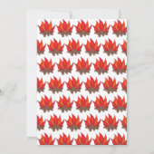 Invitation Camp de feu de camp Fête de Bachelor Party (Dos)