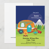 Invitation Camp d'été (Devant / Derrière)