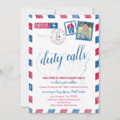 Invitation Camp Lejeune, NC Military Moving Annouement (Devant)