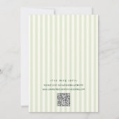 Invitation Camp Nature Scribble Mariage dessiné à la main (Dos)