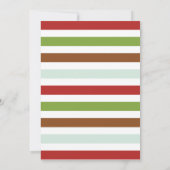 Invitation Camp Out fête d'anniversaire (Dos)