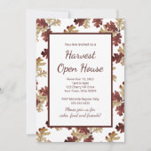 Invitation Campagne d'action de grâce Chasse d'automne Folio  (Devant)