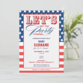 Invitation Campagne de collecte de fonds politiques du GOP 20 (Debout devant)