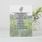 Invitation Campagne Jardin Scarecrow Nature (Debout devant)