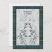 Invitation Campbell Argyll Scottish Tartan (Devant)