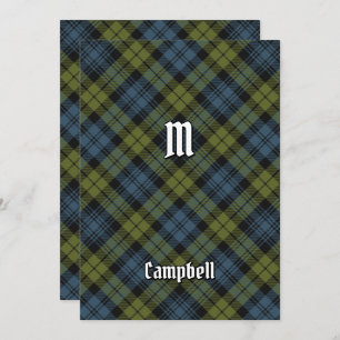 Invitation Campbell Tartan