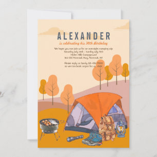 Invitation Camping