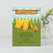 Invitation Camping (Debout devant)