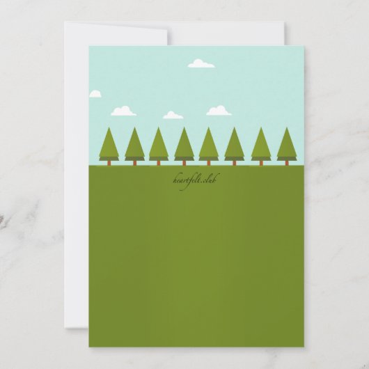 Invitation Camping (Dos)