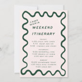 Invitation Camping Bachelorette Girls Trip Glamping Bach (Dos)