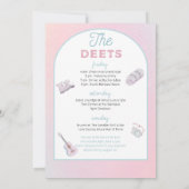 Invitation Camping Camping Camping Bachelorette (Dos)