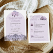 Invitation Camping Camping Camping Bachelorette