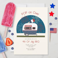 Camping-car patriotique 4 juillet BBQ Venez voir