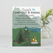 Invitation Camping de montagne (Debout devant)