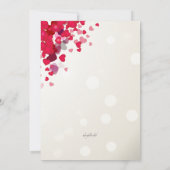 Invitation Canal d'invitation à l'amour (Dos)