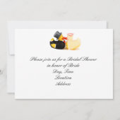 Invitation Canards de mariage - Baby Shower (Dos)