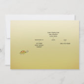 Invitation Canards & Gator Nature Cartoon Baby shower garçon (Dos)