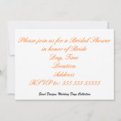 Invitation Canards mariages - Wedding showers (Dos)
