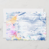 Invitation Cancer du zodiaque sensible (21 juin - 22 juillet) (Dos)