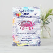 Invitation Cancer du zodiaque sensible (21 juin - 22 juillet) (Debout devant)