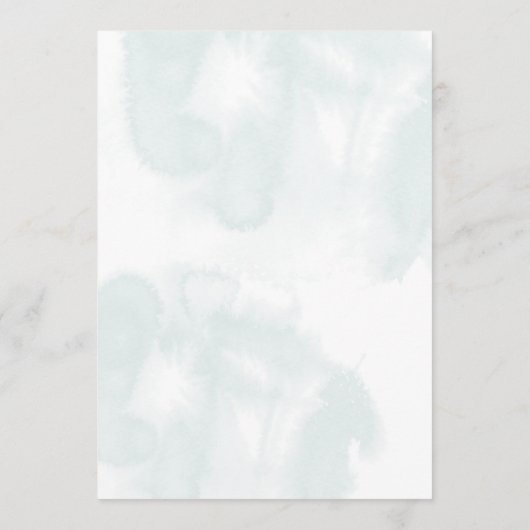 Invitation Candy Bar Baby shower Jeu Vert Thème (Dos)