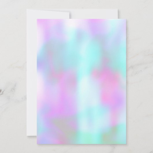 Invitation Candy Enk Liquid Marbre Parties scintillant Sweet (Dos)