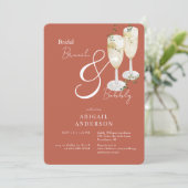 Invitation Cannelle Bridal Brunch & Bubbly Douche (Debout devant)