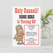 Invitation Cannoli saint tournant l'invitation de 60 parties (Debout devant)