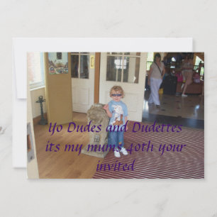 Invitation cannon 1 048, Yo Dudes and Dudettesits mes mamans