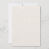 Invitation Canva blanche simple et élégante fête de 21e anniv (Dos)